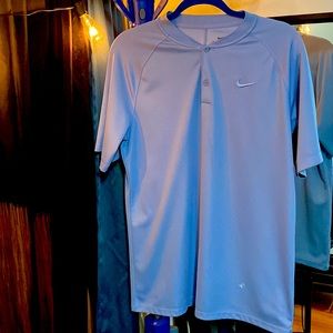 Nike- light blue- Golf polo